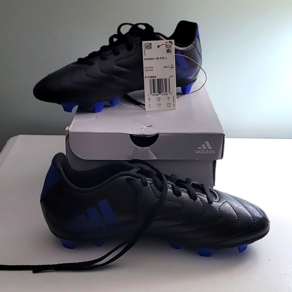 Adidas Goletto VII Soccer Cleats Big Kids Size 3